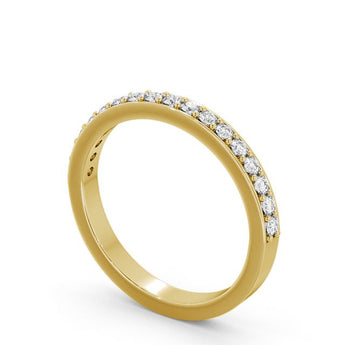 0.31ctw 1.7mm Round Cut Real Natural Diamond Wedding Ring Prong Setting 14k Rose Gold Classic Band For Women